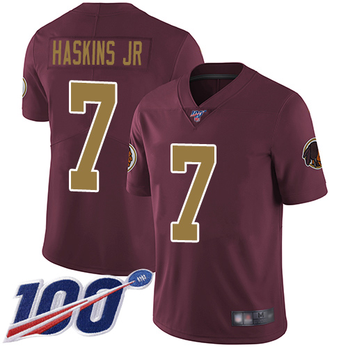 Washington Redskins Limited Burgundy Red Youth Dwayne Haskins Alternate Jersey NFL Football 7->youth nfl jersey->Youth Jersey